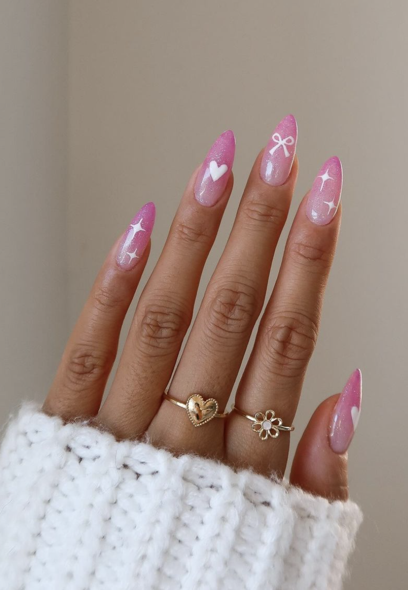 25 Trendy Valentine S Day Nails We Re Crushing On 2024 Edition   Valentines Day Nails 5 